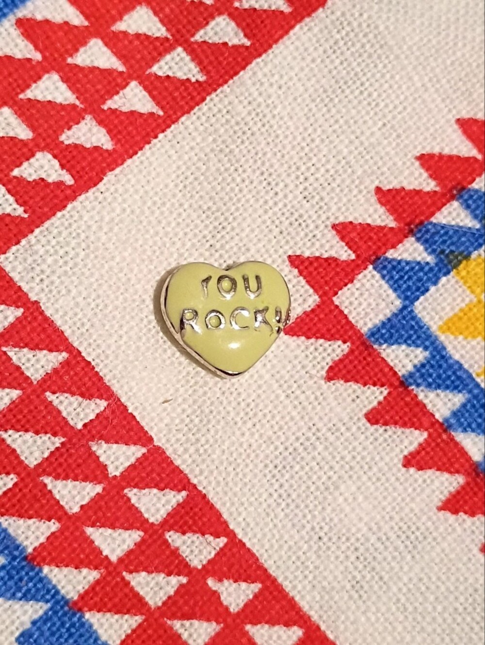 Origami Owl "You Rock" Floating Charm.